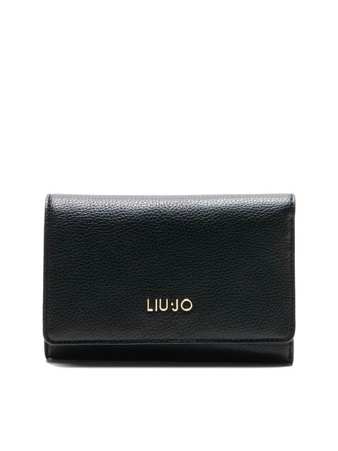 LIUJO CALIWEN Medium wallet BLACK - Women’s Wallets