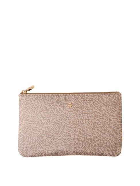BORBONESE CLASSICA Hand clutch bag sand - Women’s Bags