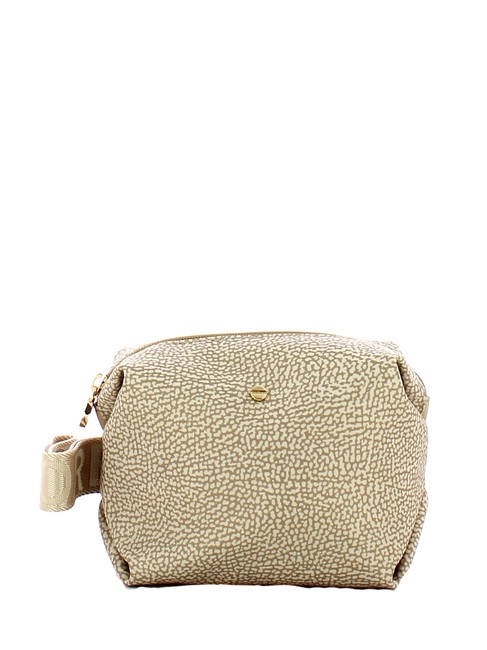 BORBONESE CLASSICA Beauty with handle sand - Women’s Bags