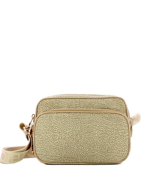 BORBONESE CAMERA CASE SMALL ECO LINE  Shoulder bag sand - Women’s Bags