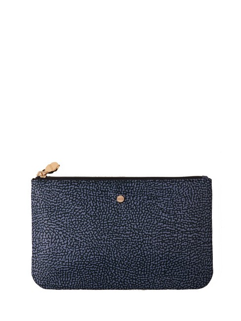 BORBONESE CLASSICA Hand clutch bag denim - Women’s Bags