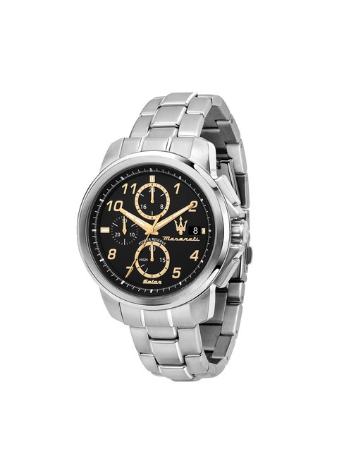 MASERATI SUCCESSO SOLAR Multifunction watch Black - Watches