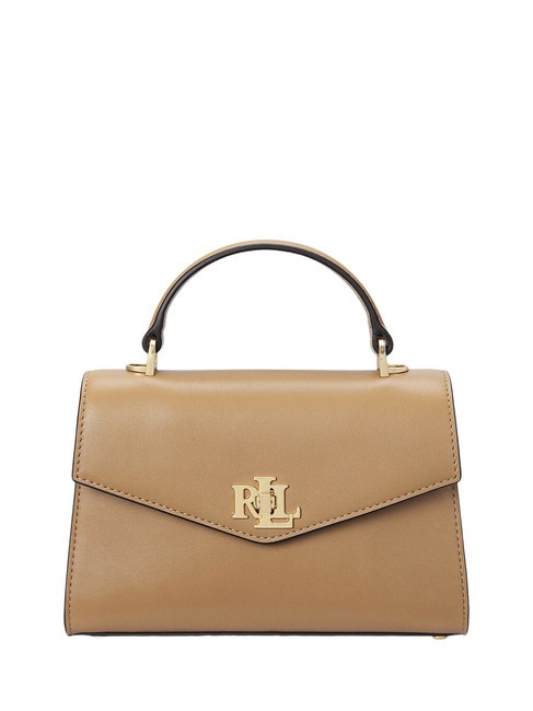 RALPH LAUREN FARRAH Leather briefcase bag buff - Women’s Bags