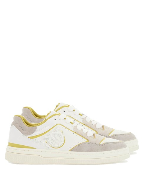 PINKO MANDY Women's Sneakers white/lime - Women’s shoes