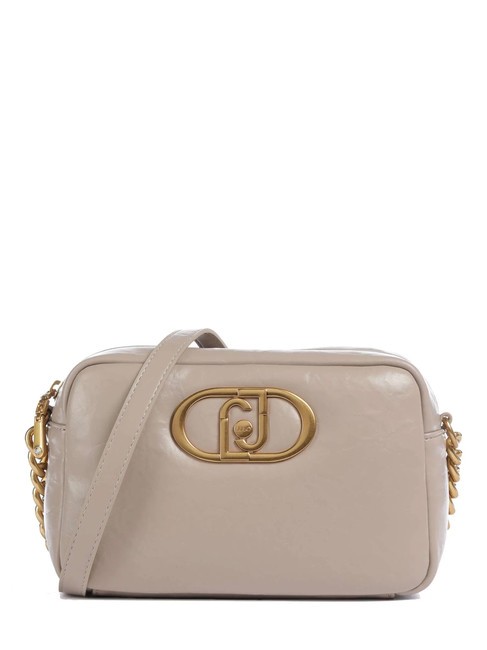 LIUJO LAPUFFY Camera case shoulder bag dark sand - Women’s Bags
