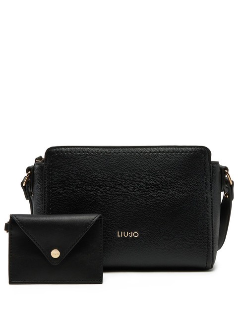 LIUJO MANHATTAN Mini Shoulder Bag BLACK - Women’s Bags