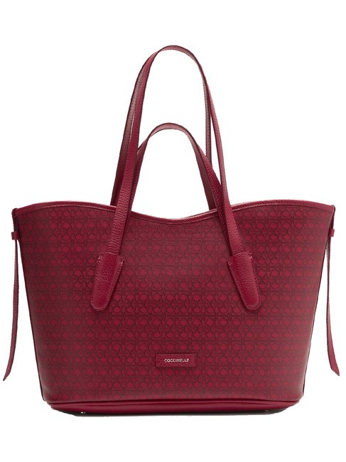 COCCINELLE NEW NEVER WITHOUT BAG COATED MONOGRAM Hand / Shoulder Shopper mul.sangr/sangr - Women’s Bags