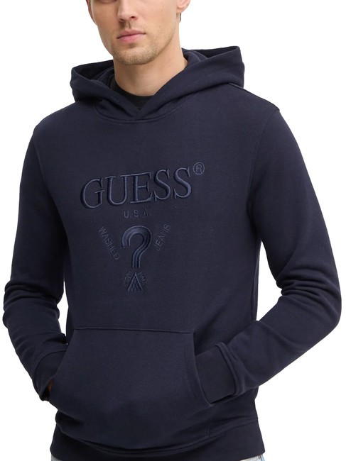 GUESS BEAU  Hoodie smartblue - Sweatshirts
