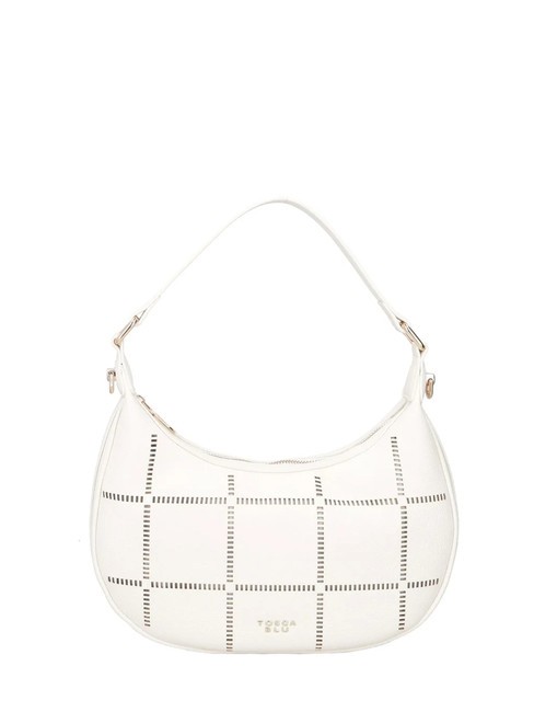 TOSCA BLU CAORLE Crescent moon shoulder bag white - Women’s Bags