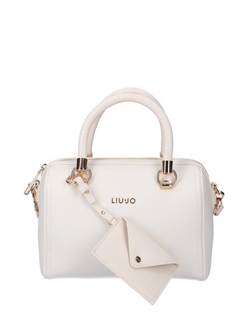 LIUJO MANHATTAN Trunk bag with pouch cream - Women’s Bags