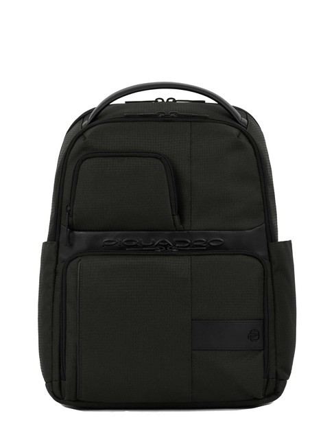 PIQUADRO WOLLEM  14" Laptop Backpack Black - Laptop backpacks