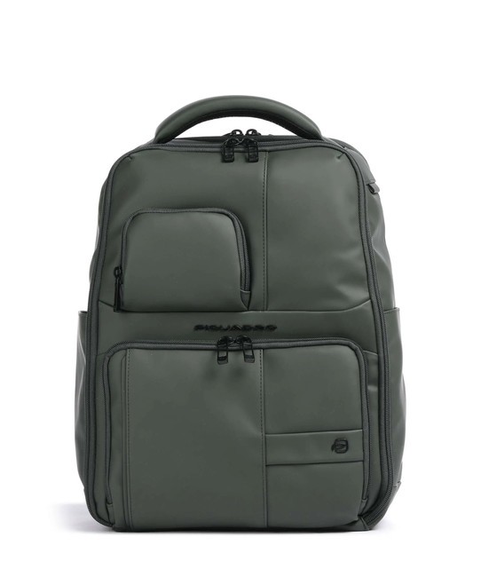 PIQUADRO WOLLEM  14" Laptop Backpack GREEN - Laptop backpacks