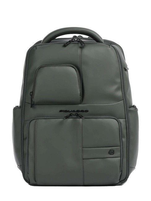 PIQUADRO WOLLEM Laptop backpack 14"/ iPad 12.9" GREEN - Laptop backpacks