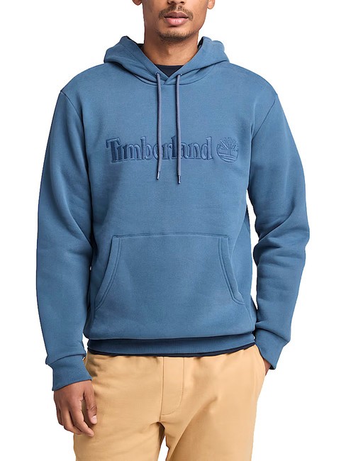 TIMBERLAND EMBROIDERY TONAL Hoodie dark denim - Sweatshirts