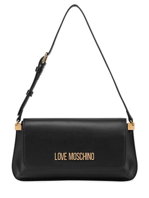 LOVE MOSCHINO LOGO LETTERING Shoulder bag Black - Women’s Bags