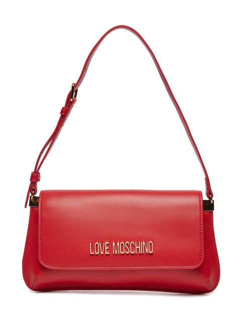 LOVE MOSCHINO LOGO LETTERING Shoulder bag RED - Women’s Bags