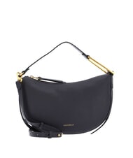 COCCINELLE PRISCILLA Bag with shoulder strap, in leather slate - Women’s Bags - 1