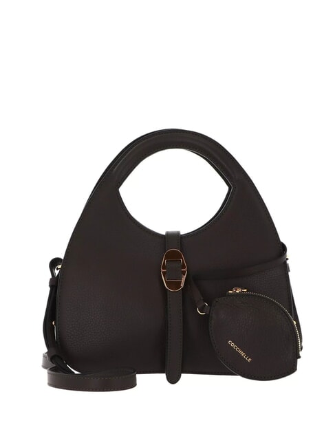 COCCINELLE COSIMA Bag with pouch and shoulder strap bark - Women’s Bags