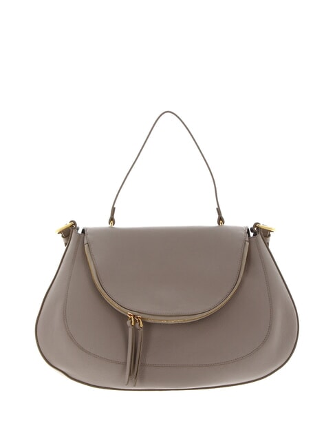 COCCINELLE SOLE Handbag, with shoulder strap, in leather powder pink - Women’s Bags
