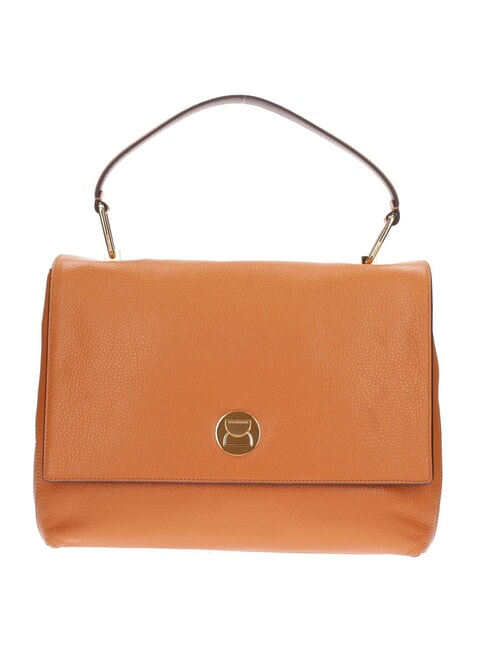 COCCINELLE LIYA Smooth Handbag, with shoulder strap paprika/cola - Women’s Bags