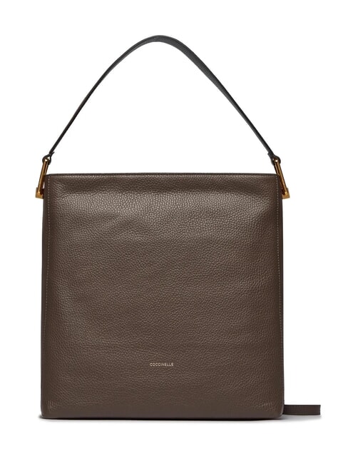 COCCINELLE Annie Rose Shoulder bags, leather coffee/kale green - Women’s Bags