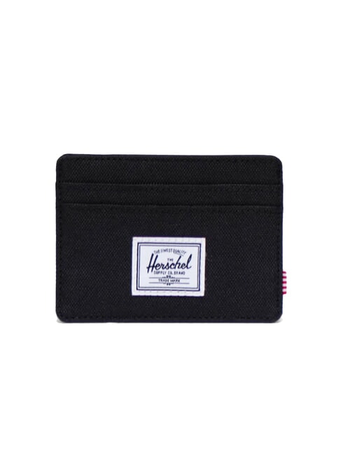 HERSCHEL CHARLIE RFID Flat card holder BLACK - Men’s Wallets