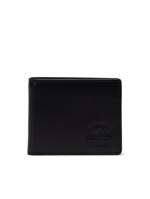 HERSCHEL HANK Leather wallet BLACK - Men’s Wallets