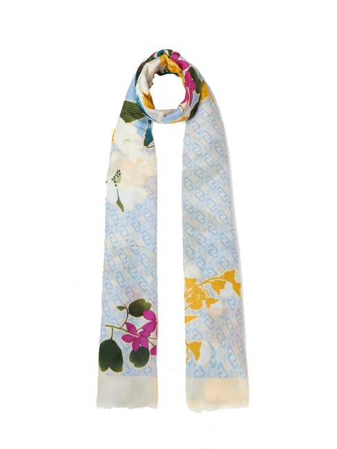 LIUJO FLOWER RAMAGE Scarf sky - Scarves
