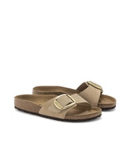 BIRKENSTOCK MADRID BIG BUCKLE Nubuck leather slipper - Women&rsquo;s shoes