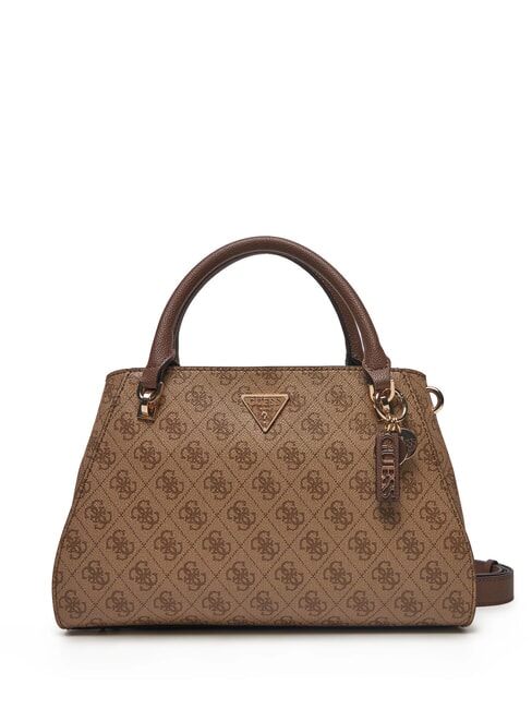 GUESS NOELLE Handbag with shoulder strap latte logo / brown - Women’s Bags