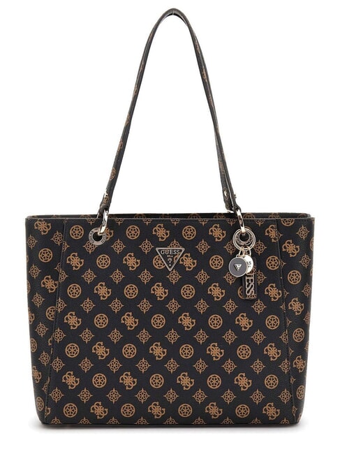 GUESS NOELLE Tote Shoulder bag vikky large roo tote bag mochalog - Women’s Bags