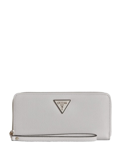 GUESS LAUREL Large zip around wallet ivory - Women’s Wallets