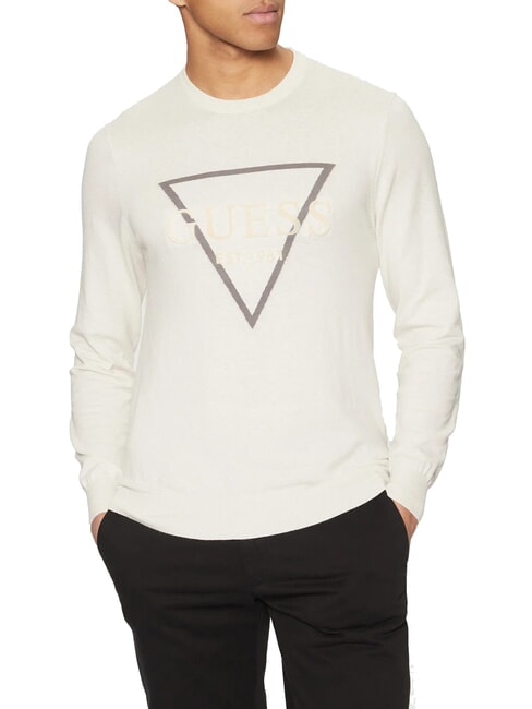 GUESS FABIAN  Sweatshirt muted stone - Men's Sweaters