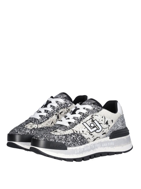 LIUJO AMAZING 26  High sneakers black/silver/white - Women’s shoes