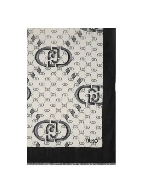 LIUJO SKETCH  Scarf BLACK - Scarves