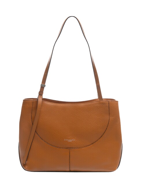 GIANNI CHIARINI MINERVA Leather shopping bag caramel - Women’s Bags