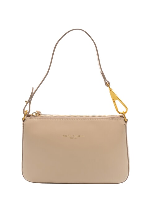 GIANNI CHIARINI BROOKE Leather shoulder bag with shoulder strap cream - Women’s Bags