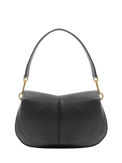 GIANNI CHIARINI HELENA ROUND Leather bag with double shoulder strap Black - Women’s Bags