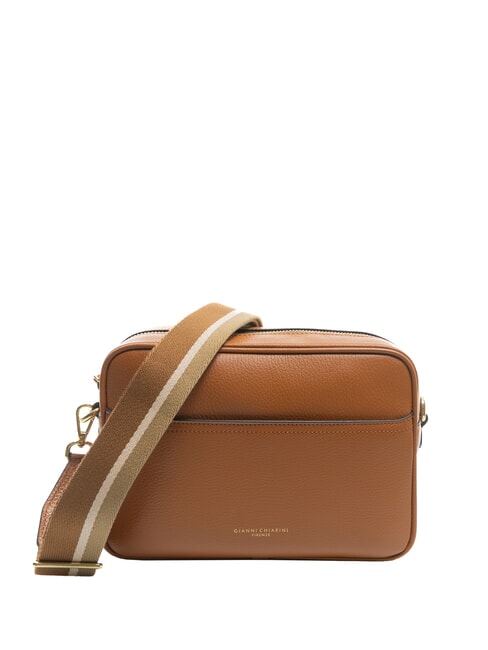 GIANNI CHIARINI NINA Leather camera case bag caramel - Women’s Bags