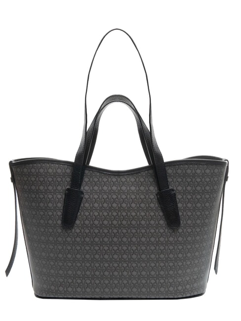 COCCINELLE NEW NEVER WITHOUT BAG COATED MONOGRAM Hand / Shoulder Shopper MUL.FRU.NOIR / NO - Women’s Bags