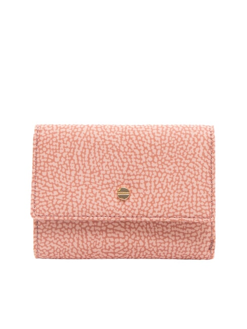 BORBONESE CLASSICA  Medium wallet with flap lipstick - Women’s Wallets
