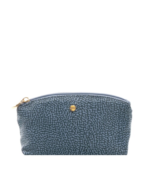 BORBONESE CLASSICA SMALL Small pouch denim - Sachets & Travels Cases