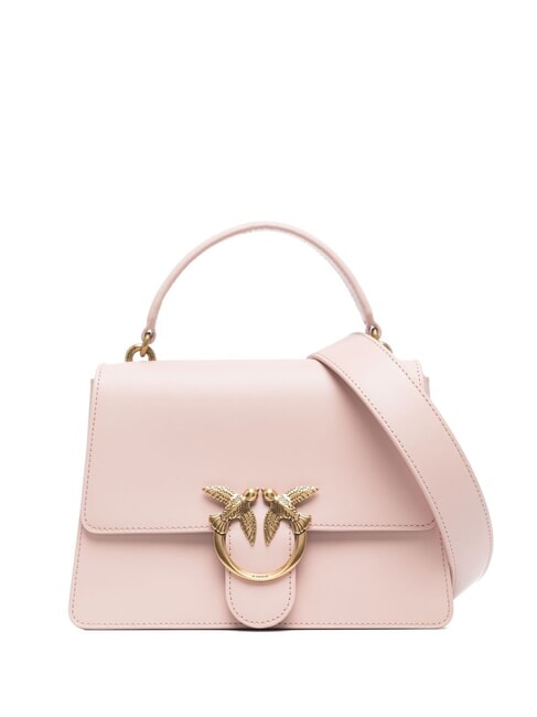 PINKO LOVE ONE  Hand bag, with shoulder strap powder-antique gold - Women’s Bags