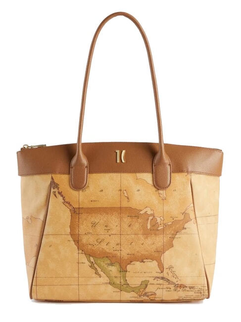 ALVIERO MARTINI PRIMA CLASSE HERITAGE GEO Shopping bag TOBACCO - Women’s Bags