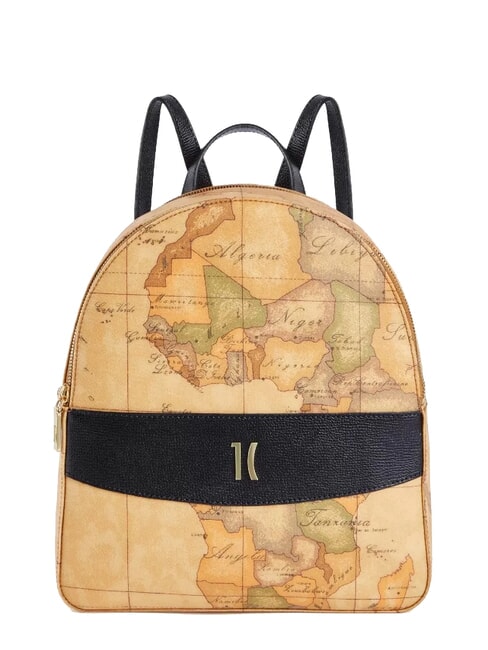 ALVIERO MARTINI PRIMA CLASSE HERITAGE GEO Backpack with two compartments Black - Women’s Bags