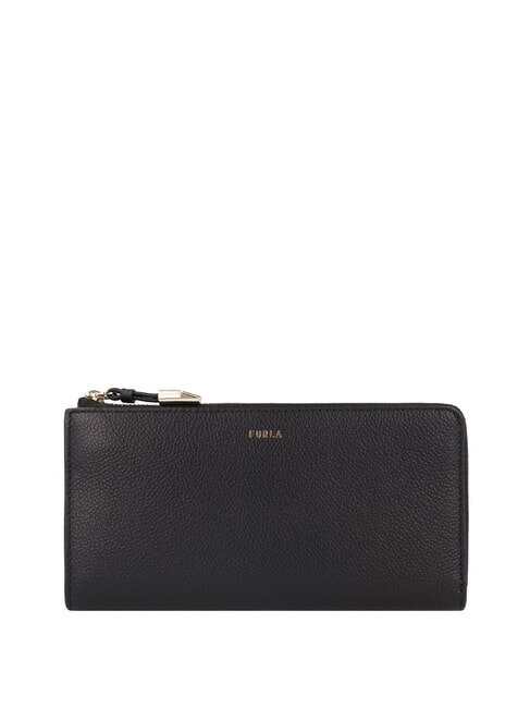 FURLA GOCCIA  Leather wallet Black - Women’s Wallets