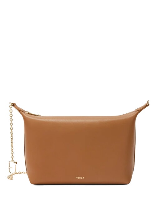 FURLA NUVOLA Mini leather shoulder bag brandy - Women’s Bags