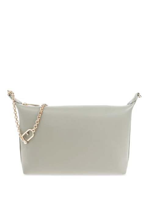FURLA NUVOLA Mini leather shoulder bag agaveb - Women’s Bags