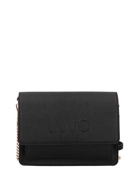 LIUJO HALONA Shoulder bag with flap BLACK - Women’s Bags