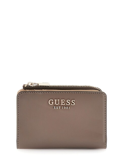 GUESS LAUREL  Women's wallet dark taupe - Women’s Wallets